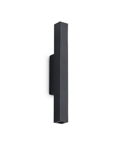 LED Аплик LOOK LED AP2 SQUARE D30 H300 ON-OFF NERO 3000K 370774 Ideal Lux | Osvetlenieto.bg