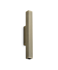 LED Аплик LOOK LED AP2 SQUARE D30 H300 ON-OFF OTTONE 3000K 353364 Ideal Lux | Osvetlenieto.bg