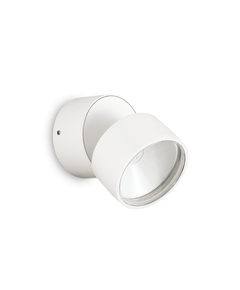 LED Фасаден аплик OMEGA AP ROUND BIANCO 4000K 285481 Ideal Lux  IP54 | Osvetlenieto.bg