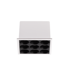 LED Луна за вграждане LIKA FI SLIM SQUARE 10W 3000K BIANCO 367286 Ideal Lux | Osvetlenieto.bg