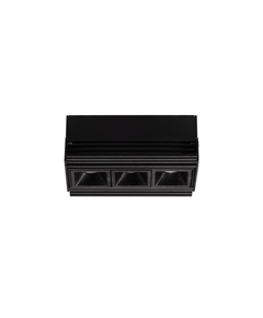 LED Луна за вграждане LIKA FI TRIMLESS 08W 4000K NERO 369747 Ideal Lux | Osvetlenieto.bg