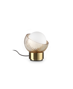 Настолна лампа BLOOM TL1 SMALL OTTONE 366500 Ideal Lux 1xG9 | Osvetlenieto.bg