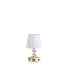 Настолна лампа PEGASO TL1 SMALL OTTONE 197753 Ideal Lux 1xE14 | Osvetlenieto.bg