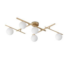 Плафон ATLAS PL5 ORO 311364 Ideal Lux 5xG9 | Osvetlenieto.bg