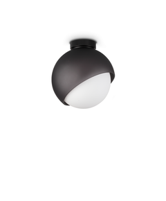 Плафон BLOOM PL1 D22 NERO 366586 Ideal Lux 1xE27 | Osvetlenieto.bg