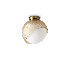 Плафон BLOOM PL1 D22 OTTONE 366579 Ideal Lux 1xE27 | Osvetlenieto.bg