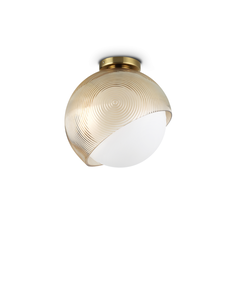 Плафон BLOOM PL1 D30 OTTONE 366593 Ideal Lux 1xE27 | Osvetlenieto.bg