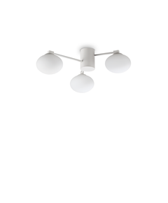 Плафон HERMES PL3 D60 BIANCO 322667 Ideal Lux 3xG9 | Osvetlenieto.bg