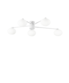 Плафон HERMES PL5 D90 BIANCO 316680 Ideal Lux 5xG9 | Osvetlenieto.bg