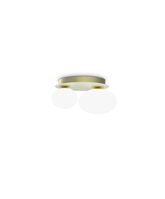 Плафон NINFEA AP2 OTTONE 346533 Ideal Lux 2xG9 | Osvetlenieto.bg