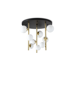 Плафон PERLAGE PL9 BIANCO 328423 Ideal Lux 9xG9 | Osvetlenieto.bg