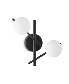 Аплик ATLAS AP2 NERO 365077 Ideal Lux 2xG9 | Osvetlenieto.bg