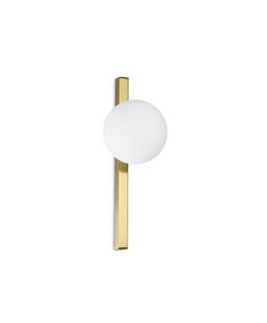 Аплик BINOMIO AP1 OTTONE 311319 Ideal Lux 1xG9 | Osvetlenieto.bg