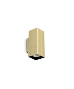 Аплик LOOK AP2 SQUARE D60 H150 OTTONE 370293 Ideal Lux 2xGU10 | Osvetlenieto.bg