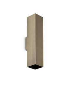 Аплик LOOK AP2 SQUARE D60 H300 BRUNITO 370392 Ideal Lux 2xGU10 | Osvetlenieto.bg