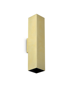 Аплик LOOK AP2 SQUARE D60 H300 OTTONE 370439 Ideal Lux 2xGU10 | Osvetlenieto.bg