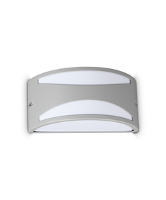 Фасаден аплик REX-3 AP1 GRIGIO 370972 Ideal Lux 1xE27 IP44 | Osvetlenieto.bg