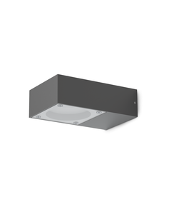 Фасаден аплик SIRIO AP1 NERO 318219 Ideal Lux 1xGX53 IP65 | Osvetlenieto.bg