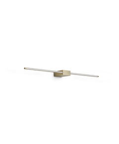 LED Аплик ESSENCE AP SQUARE D075 LUCE DIR. OTTONE 3000K 371689 Ideal Lux | Osvetlenieto.bg