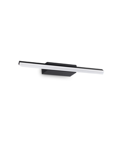 LED Аплик за баня RIFLESSO AP D42 NERO 302225 Ideal Lux  IP54 | Osvetlenieto.bg