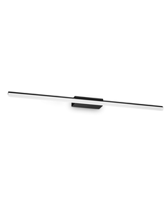 LED Аплик за баня RIFLESSO AP D82 NERO 345147 Ideal Lux  IP54 | Osvetlenieto.bg