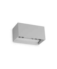 LED Фасаден аплик ATOM AP D20 GRIGIO 4000K 366890 Ideal Lux  IP54 | Osvetlenieto.bg