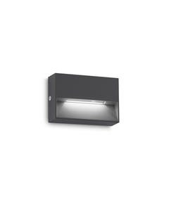 LED Фасаден аплик DEDRA AP SMALL ANTRACITE 328645 Ideal Lux  IP65 | Osvetlenieto.bg