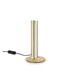 LED Настолна лампа DORICA TL1 OTTONE 362533 Ideal Lux | Osvetlenieto.bg