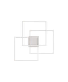 LED Плафон FRAME PL QUADRATO BIANCO 2700K 341316 Ideal Lux | Osvetlenieto.bg