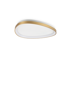 LED Плафон GEMINI PL D061 ON-OFF OTTONE 2700K 341484 Ideal Lux | Osvetlenieto.bg