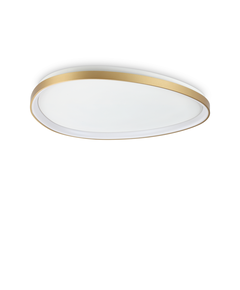 LED Плафон GEMINI PL D081 ON-OFF OTTONE 2700K 341514 Ideal Lux | Osvetlenieto.bg
