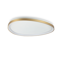 LED Плафон GEMINI PL D081 ON-OFF OTTONE 4000K 372112 Ideal Lux | Osvetlenieto.bg