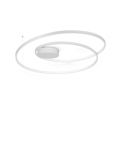 LED Плафон OZ PL D080 ON-OFF BIANCO 3000K 352459 Ideal Lux | Osvetlenieto.bg