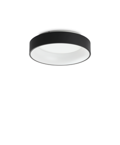 LED Плафон ZIGGY PL D045 NERO 307206 Ideal Lux | Osvetlenieto.bg