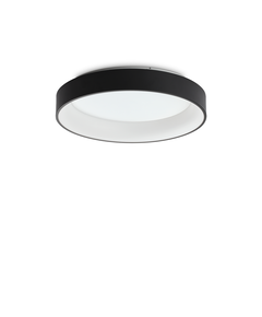 LED Плафон ZIGGY PL D060 NERO 307213 Ideal Lux | Osvetlenieto.bg