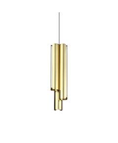 LED Полилей DORICA SP3 D90 OTTONE 366494 Ideal Lux | Osvetlenieto.bg