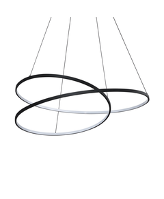 LED Полилей OZ SP D100 ON-OFF NERO 3000K 364896 Ideal Lux | Osvetlenieto.bg
