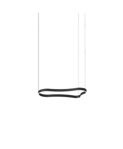 LED Полилей WAVES-1 SP NERO 345215 Ideal Lux | Osvetlenieto.bg