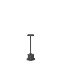 LED Външна стояща лампа TOFFEE PT D080 H025 NERO 347769 Ideal Lux  IP65 | Osvetlenieto.bg