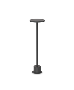 LED Външна стояща лампа TOFFEE PT D160 H050 NERO 347851 Ideal Lux  IP65 | Osvetlenieto.bg