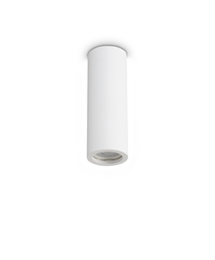 Луна за открит монтаж LOOK PL1 ROUND D70 H200 GESSO 355740 Ideal Lux 1xGU10 | Osvetlenieto.bg