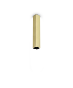 Луна за открит монтаж LOOK PL1 SQUARE D60 H400 OTTONE 371511 Ideal Lux 1xGU10 | Osvetlenieto.bg