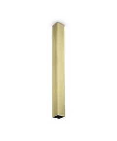 Луна за открит монтаж LOOK PL1 SQUARE D60 H750 OTTONE 353852 Ideal Lux 1xGU10 | Osvetlenieto.bg