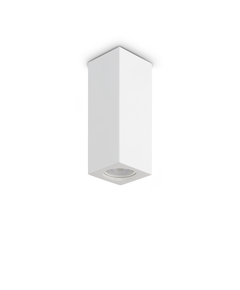 Луна за открит монтаж LOOK PL1 SQUARE D70 H200 GESSO 355764 Ideal Lux 1xGU10 | Osvetlenieto.bg