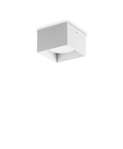 Луна за открит монтаж SPIKE PL1 SQUARE BIANCO 317489 Ideal Lux 1xGX53 | Osvetlenieto.bg