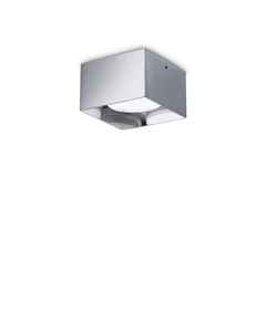 Луна за открит монтаж SPIKE PL1 SQUARE CROMO 328799 Ideal Lux 1xGX53 | Osvetlenieto.bg