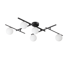 Плафон ATLAS PL5 NERO 328218 Ideal Lux 5xG9 | Osvetlenieto.bg