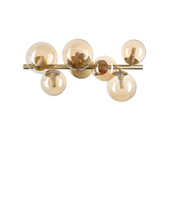 Плафон PERLAGE PL6 AMBRA 327822 Ideal Lux 6xG9 | Osvetlenieto.bg
