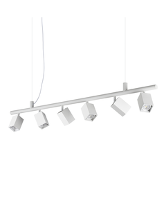 Полилей DYNAMITE SP6 SQUARE BIANCO 367460 Ideal Lux 6xGU10 | Osvetlenieto.bg