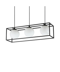 Полилей LINGOTTO SP3 NERO 304144 Ideal Lux 3xE14 | Osvetlenieto.bg